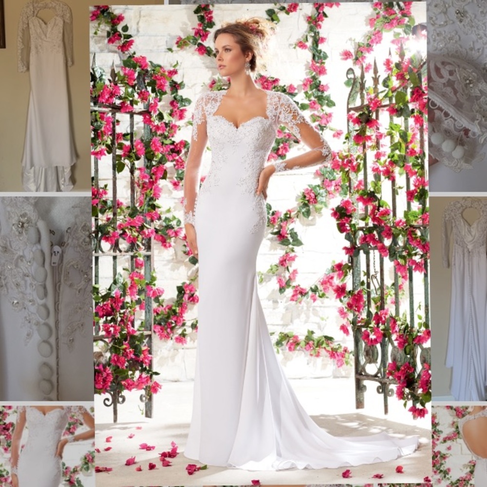 Mori Lee 6795 Wedding Dress Size 8